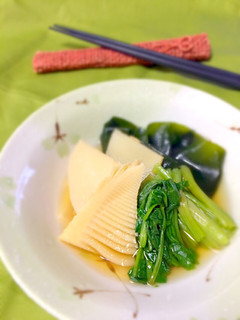 野菜ソムリエの春セリと筍の炊き合わせ-レシピのメイン写真