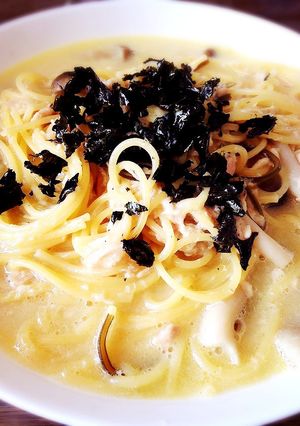 10分足らずで簡単美味ツナクリームパスタ-レシピのメイン写真