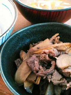 簡単⭐牛肉とごぼうのしぐれ煮-レシピのメイン写真