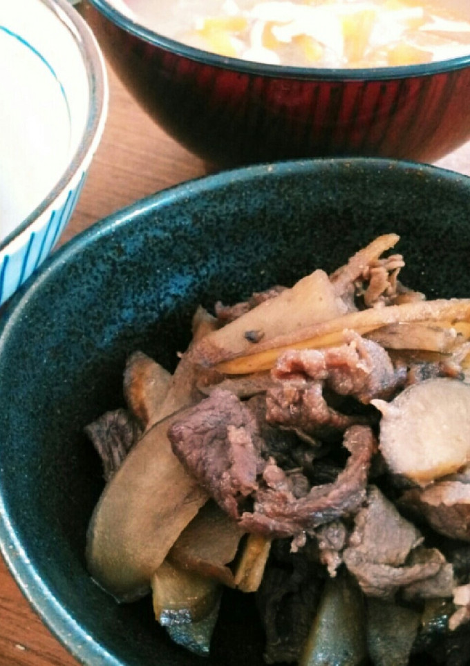 簡単⭐牛肉とごぼうのしぐれ煮-レシピのメイン写真