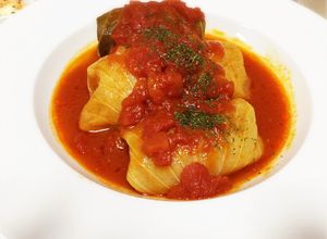 トマト缶で超〜美味しい！ロールキャベツ♡-レシピのメイン写真