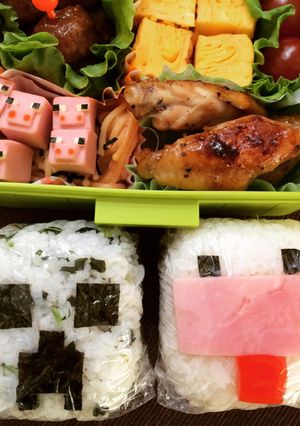 マインクラフト☆キャラ弁-レシピのメイン写真