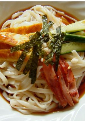冷しごまたれうどん-レシピのメイン写真