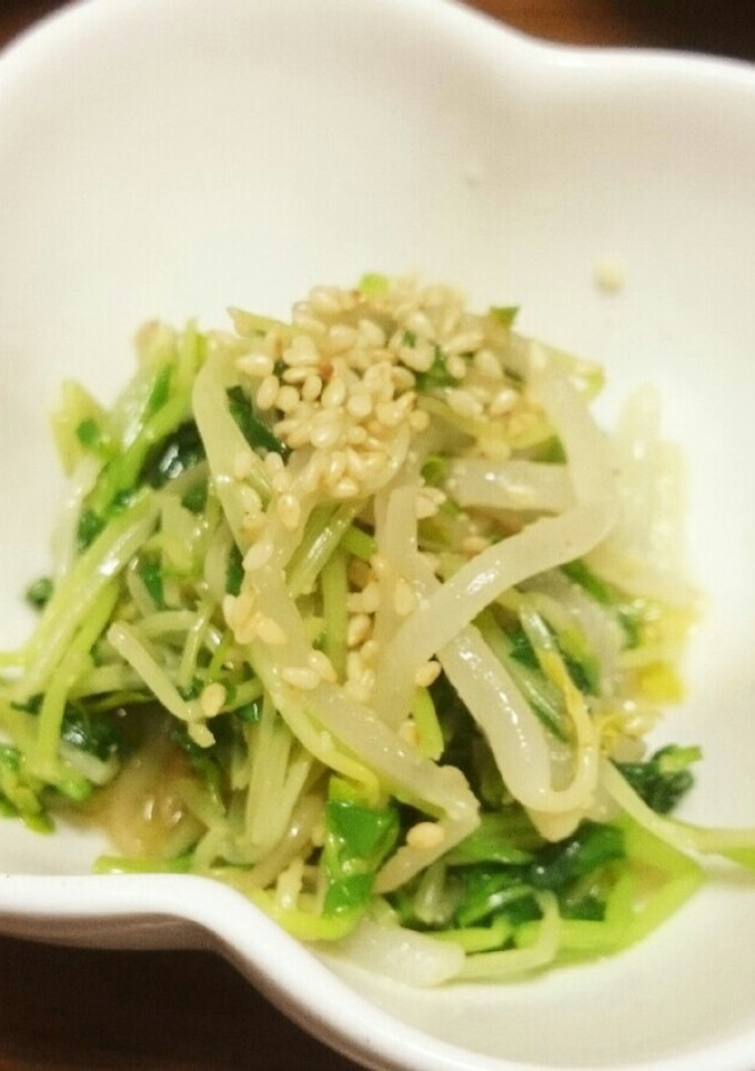 おつまみに！豆苗ともやしのナムル**-レシピのメイン写真