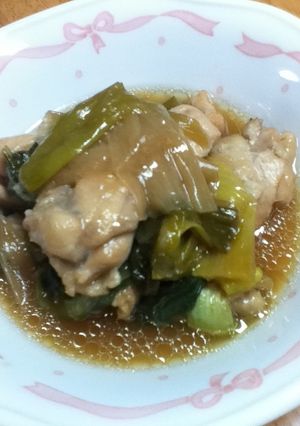 ほろりとろける鶏肉とネギのレモン煮-レシピのメイン写真