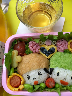 グリーンダカラちゃん キャラ弁-レシピのメイン写真