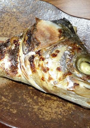 スズキのカブト焼き-レシピのメイン写真