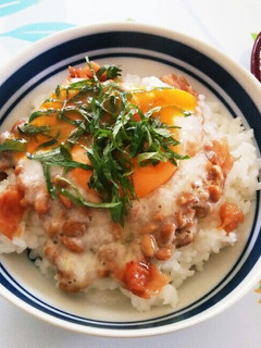 節約納豆どんぶり-レシピのメイン写真
