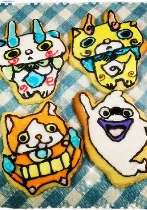 妖怪ウォッチ(アイシング)-レシピのメイン写真