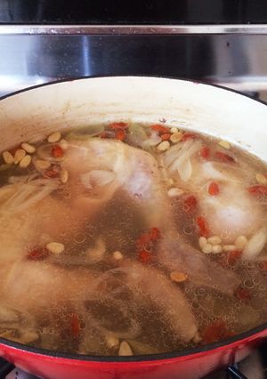 〈こどもも大人も満足〉シンプル参鶏湯-レシピのメイン写真