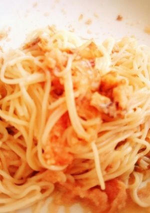 簡単そうめんの和風明太子-レシピのメイン写真