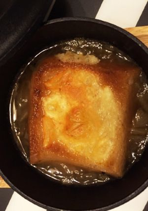 新玉ねぎ☆オニオングラタンスープ-レシピのメイン写真