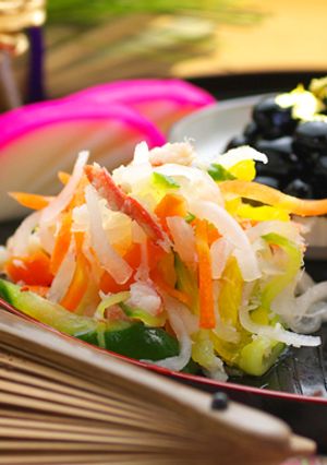 かに入り豪華なます-レシピのメイン写真