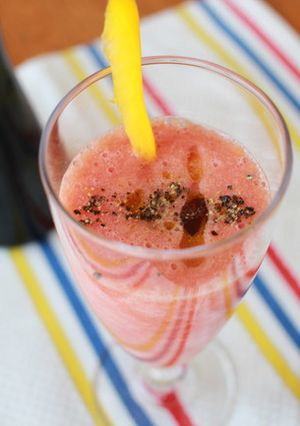 夏の元気トマトとパプリカレッドスムージー-レシピのメイン写真