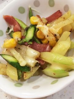 アスパラとじゃがいものチーズ焼き♡-レシピのメイン写真
