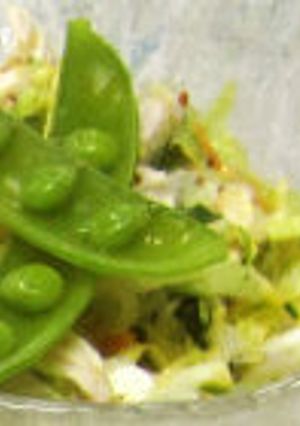 春野菜のサラダ　マスタードドレッシング-レシピのメイン写真