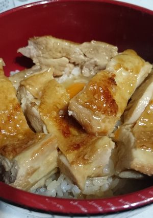 ボリューム満点とり丼-レシピのメイン写真
