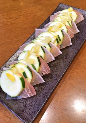 ズッキーニと生ハムの塩レモン添え-レシピのメイン写真