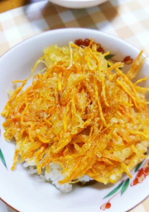 にんじんのかき揚げ丼-レシピのメイン写真