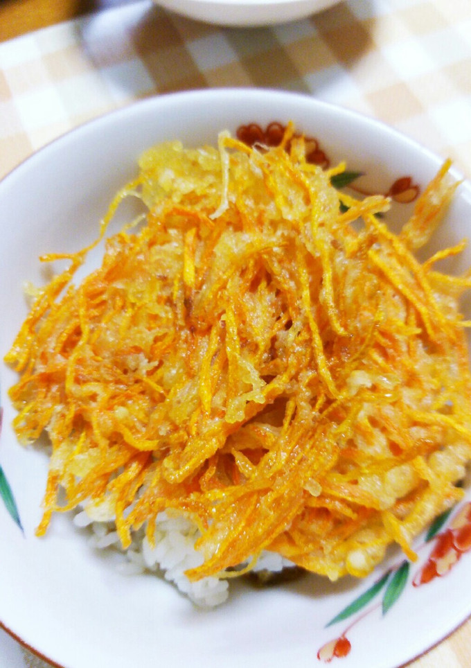 にんじんのかき揚げ丼-レシピのメイン写真