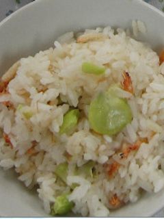 桜海老とそら豆のごはん-レシピのメイン写真