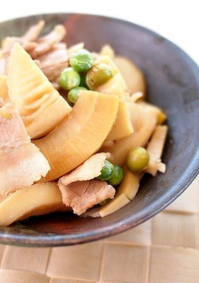 たけのこと豚肉の炒め煮-レシピのメイン写真