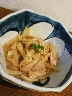 うどとささみの味噌和え-レシピのメイン写真