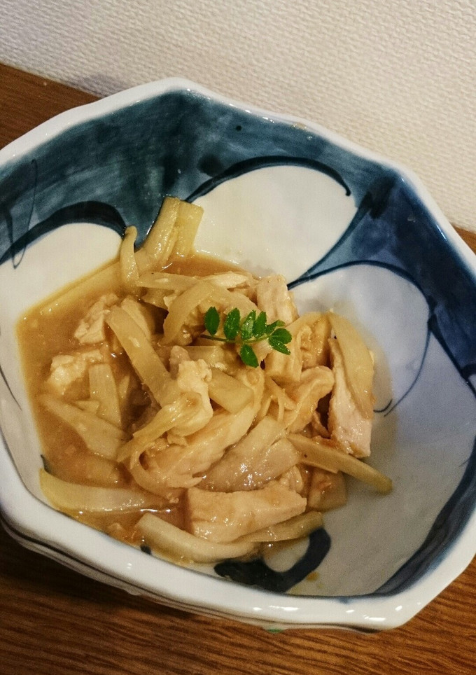 うどとささみの味噌和え-レシピのメイン写真
