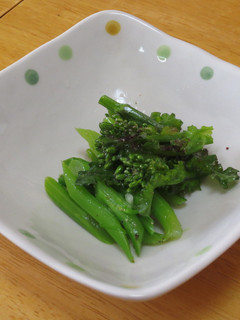 どうし菜の茎のサラダ-レシピのメイン写真