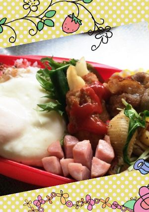 高校生お弁当♪-レシピのメイン写真