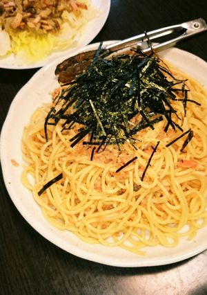 鮭パスタ-レシピのメイン写真