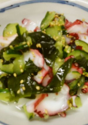 簡単酢の物（ゑびすのすし酢で）-レシピのメイン写真