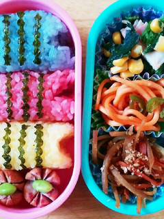 こいのぼりキャラ弁-レシピのメイン写真