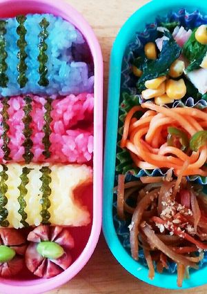 こいのぼりキャラ弁-レシピのメイン写真