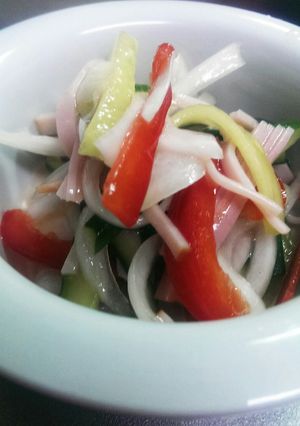 ハムと野菜のマリネ◆-レシピのメイン写真