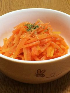 簡単☆人参のナムル-レシピのメイン写真