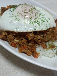 そぼろ丼キーマカレー風♪(´ε` )-レシピのメイン写真