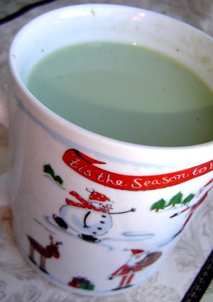 ミルキー♪黄な粉抹茶ミルク-レシピのメイン写真