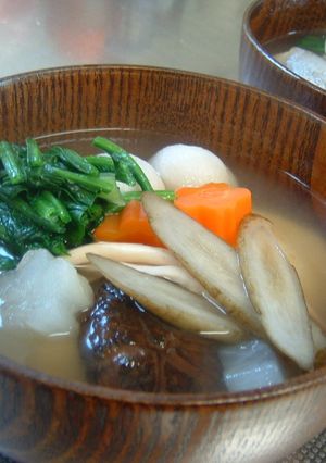 スルメが決め手☆うちのお雑煮♪-レシピのメイン写真