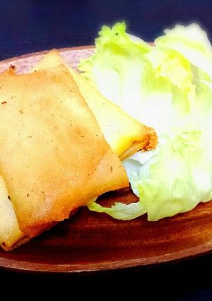 山芋ﾁｰｽﾞ春巻き-レシピのメイン写真