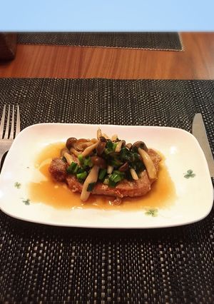 豚ロースステーキ和風ソース-レシピのメイン写真