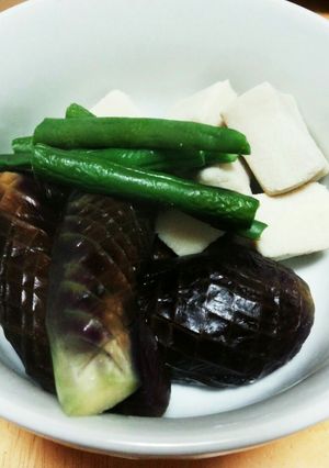 ☆高野豆腐と茄子の炊いたん☆-レシピのメイン写真