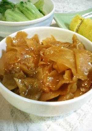 根生姜の佃煮-レシピのメイン写真
