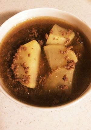 大根のひき肉あんかけ★フライパンで時短-レシピのメイン写真