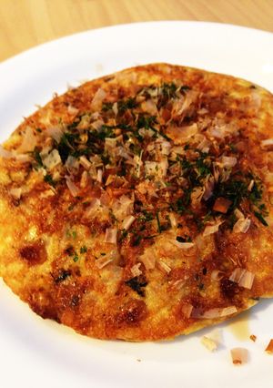 朝ごはん(^^)納豆チャーハンおやき風-レシピのメイン写真