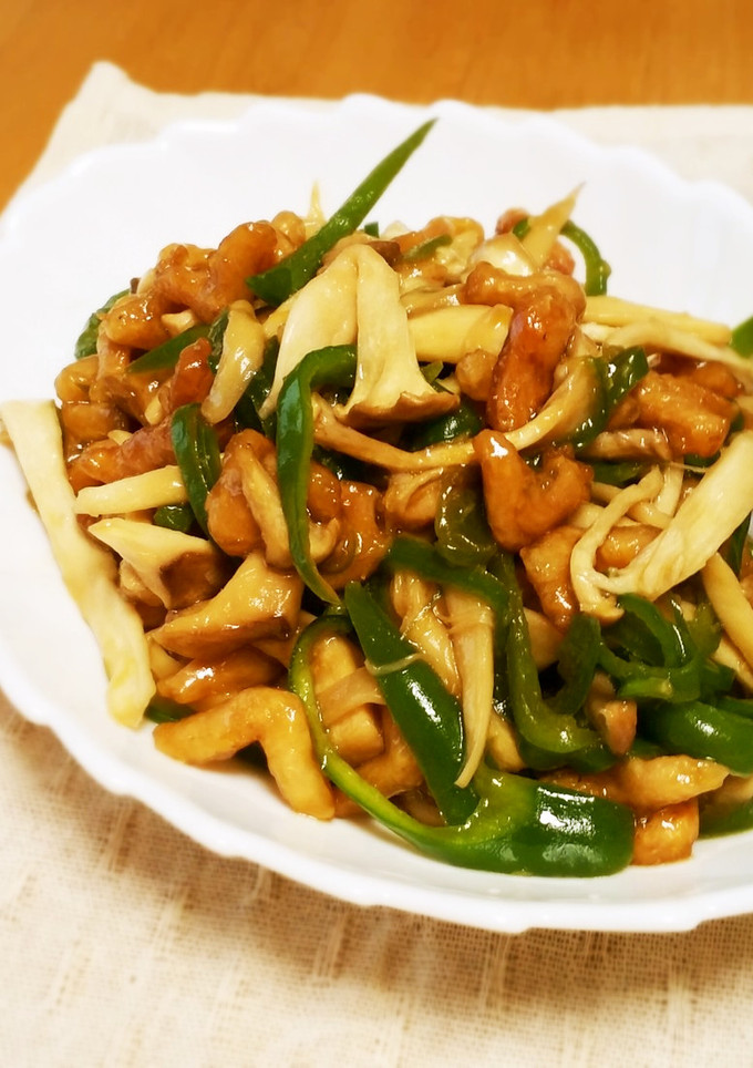 大豆ミートで旨～い☆青椒肉絲-レシピのメイン写真