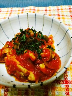 チキンのトマト煮-レシピのメイン写真
