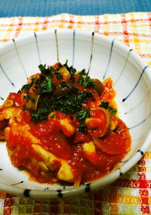 チキンのトマト煮-レシピのメイン写真