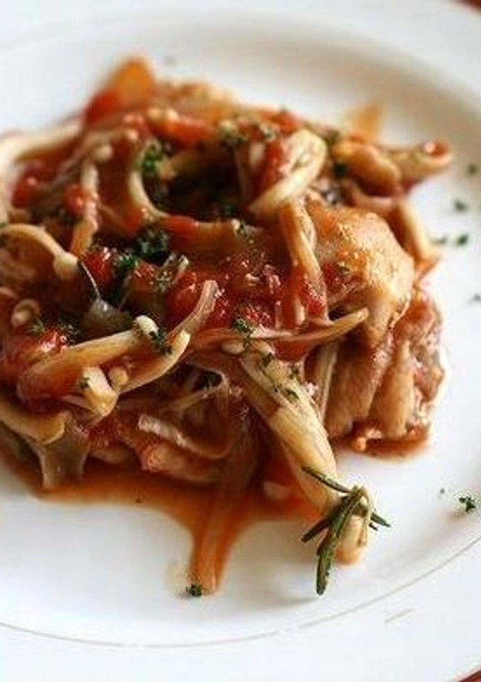 鶏ときのこののトマト煮-レシピのメイン写真