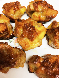 スペースパンで豚コマと高野豆腐の唐揚-レシピのメイン写真